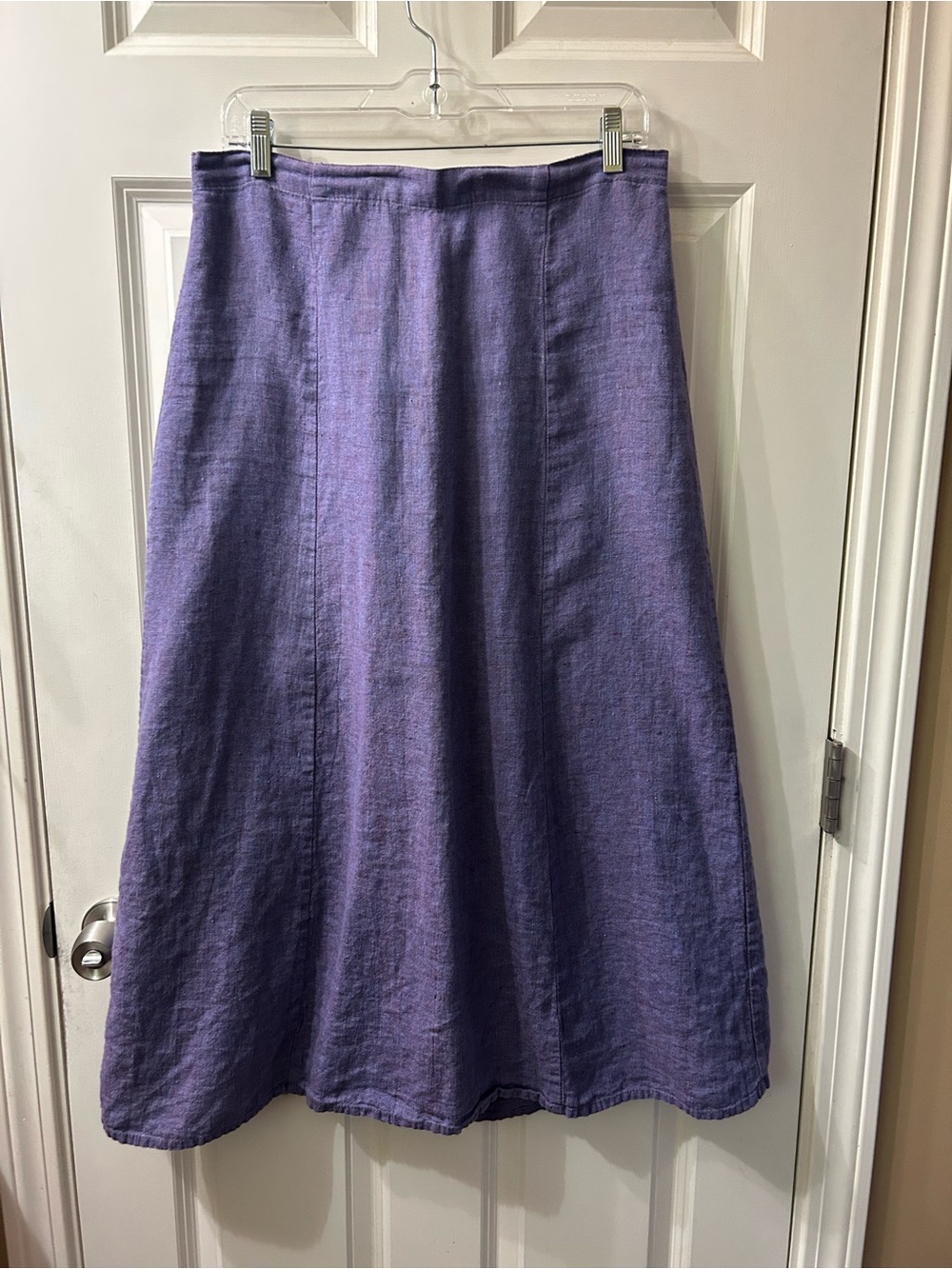Flax Women’s Purple A-Line Skirt